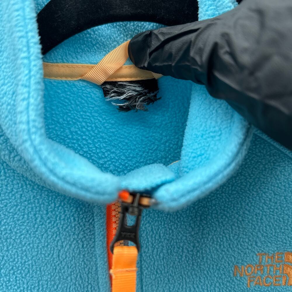 The North Face Fleece Jacket Women's Light Blue Gray Full Zip Outdoor Hiking - Picture 10 of 10